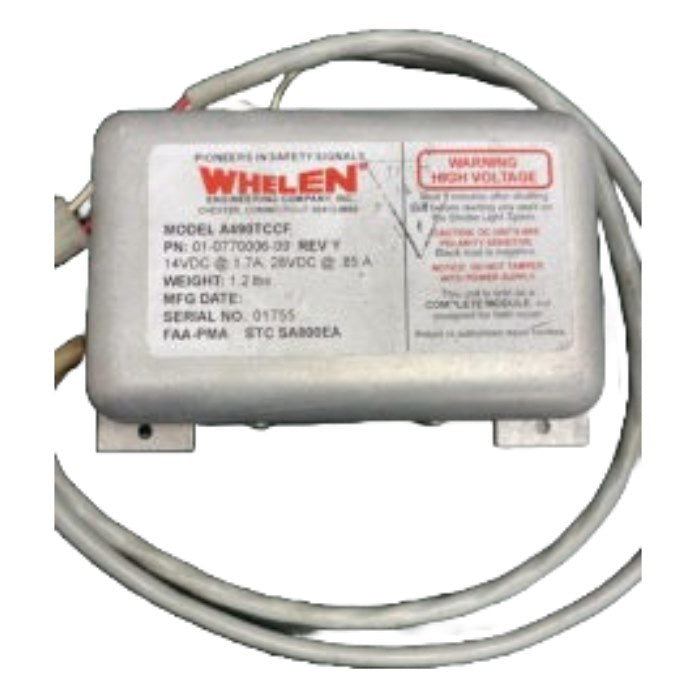 Whelen, A490TCCF, Power Supply – 01-0770006-09