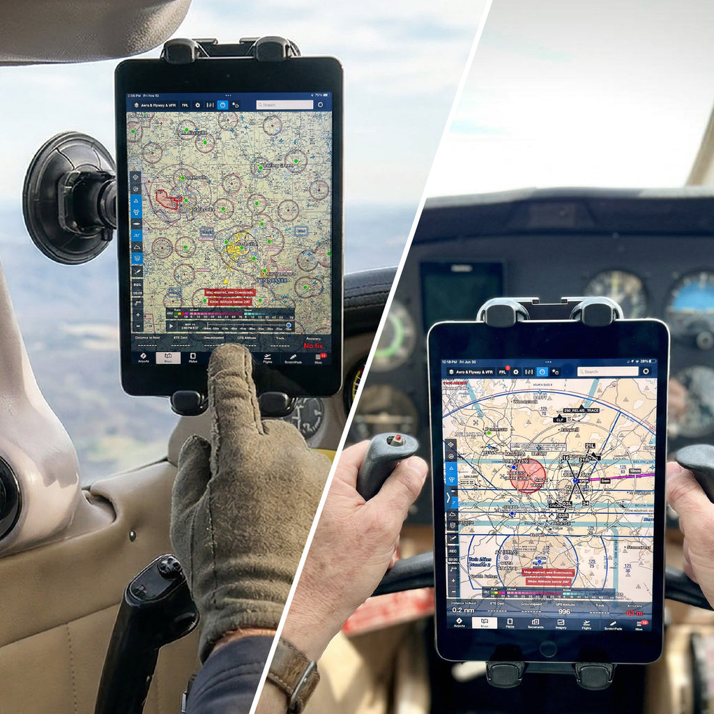 ProAviator Heavy-Duty Yoke Mount and Suction Cup Set | Multi-Device Holder