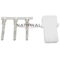 A444 Amp Connector and 2 Pins – 02-0230007-00