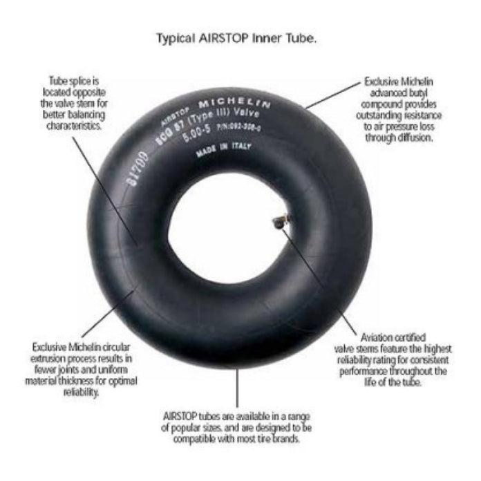 Michelin Airstop Inner Tube 8.50-10 – 092-348-0