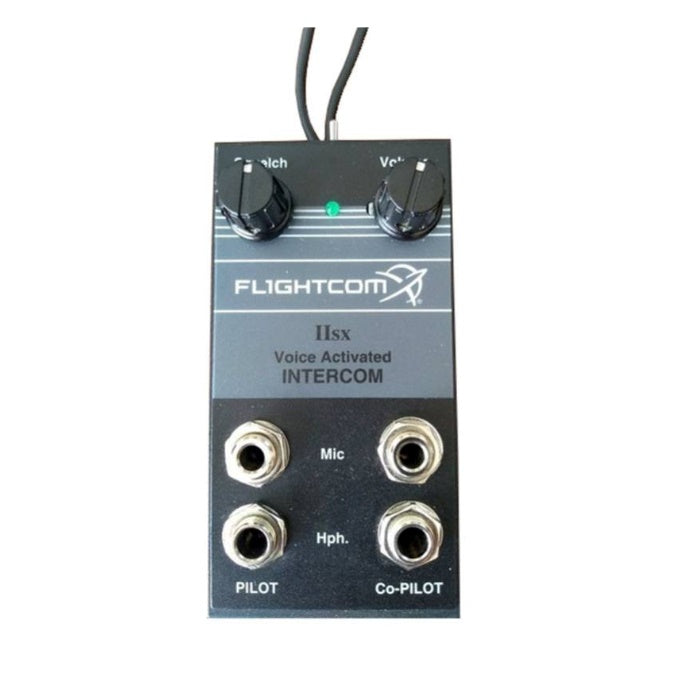 Flightcom Iisx 2-PLACE Portable Intercom – 101-0220-00