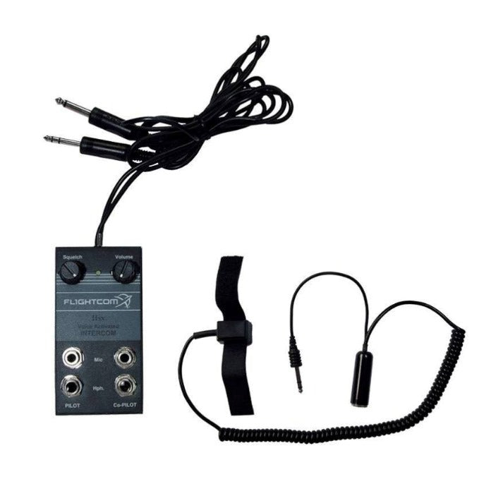 Flightcom Iisx 2-PLACE Portable Intercom – 101-0220-00
