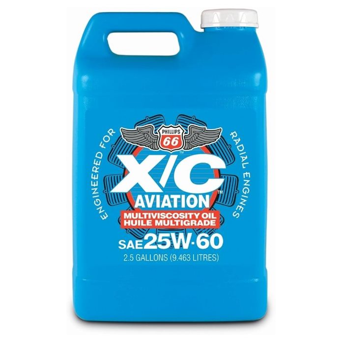 Phillips 66® X/C® 20W-50 Multi-Grade Piston Engine Aircraft – 1045446