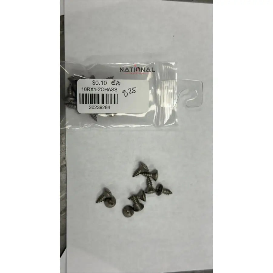 Sheet Metal Screw, Oval Head #10 X 1/2 - Stainless Steel – 10RX1-2OHASS