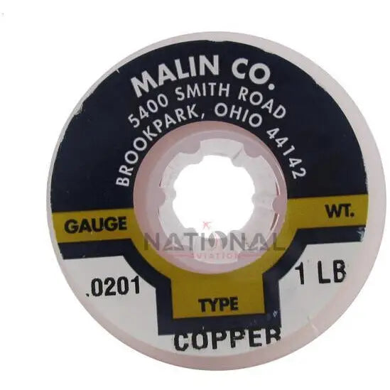 Malin Copper 0.0201" #24 Breakaway Wire (1 Lb – 11-0201-001S