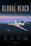Gulfstream G550 Metal Print