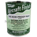 RANDOLPH 345 Black Acid Proof Battery Box Paint