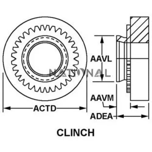 Nut – 46LNK060