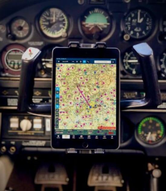 Aviator+ Cockpit Yoke Mount and Suction Cup Set | Multi-Device Holder