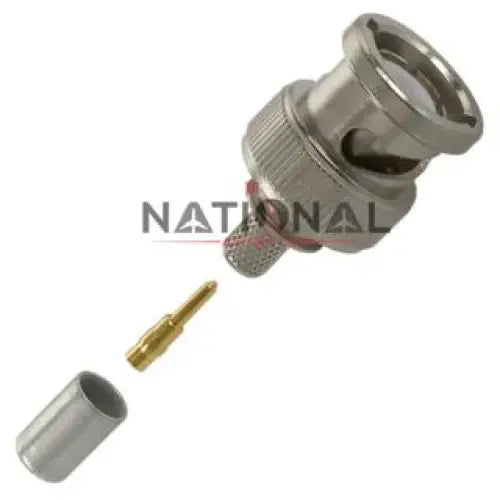 Connector, 4 GHz, 1 Position, -55 to 85 Deg C, Brass – 5225395-1