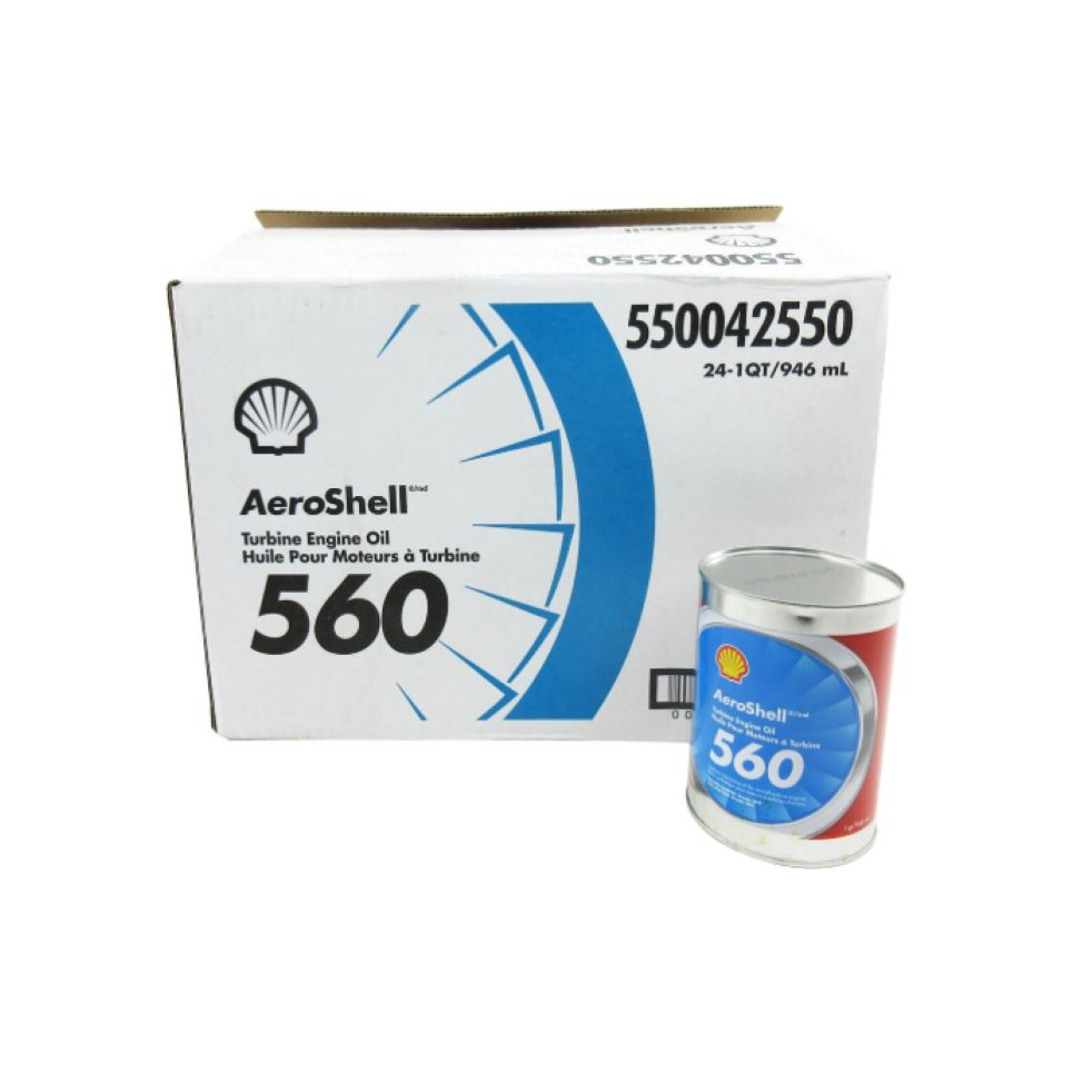 AeroShell Turbine Oil 560, Quart – 560-1QT