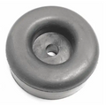 Black Rubber Screw-In Door Stop Bumper – 613