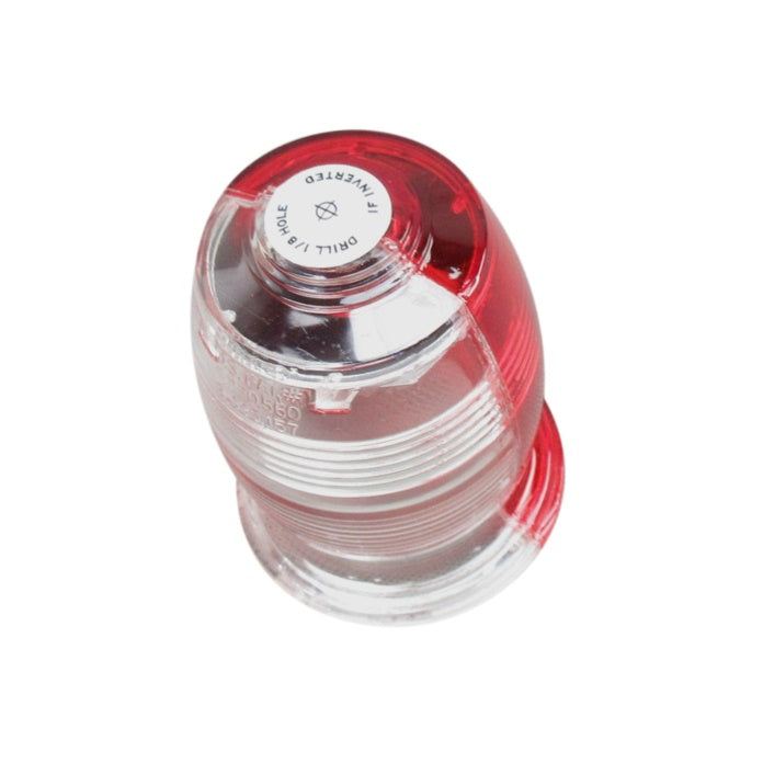Whelen Split Red/White Lens Assembly – 68-2170504-60