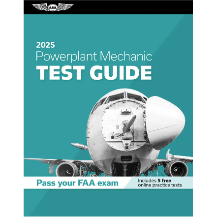 ASA Powerplant FAA Knowledge Exam Study Guide – ASA-AMP-25