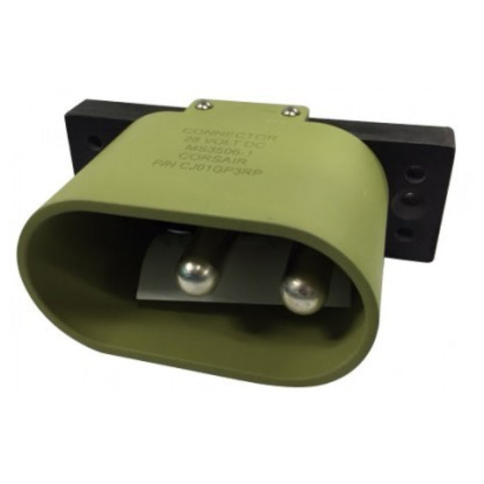 Aircraft External Power Receptacle, Glass-Filled – AN2552-3A