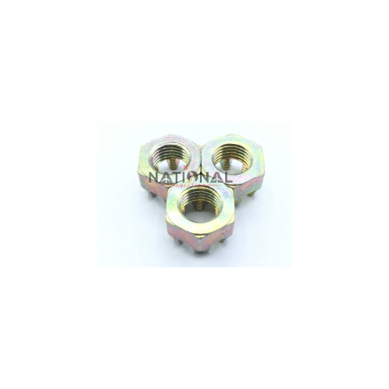 Castle Nut / Regular Height - 3/8-24 - Cadmium Plated – AN310-6