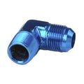 90-Deg Elbow, Flared Tube to Pipe, 1/4 x 1/8 – AN822-4D