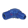 90-Deg Elbow, Flared Tube to Pipe, 3/8 x 1/4 – AN822-6D