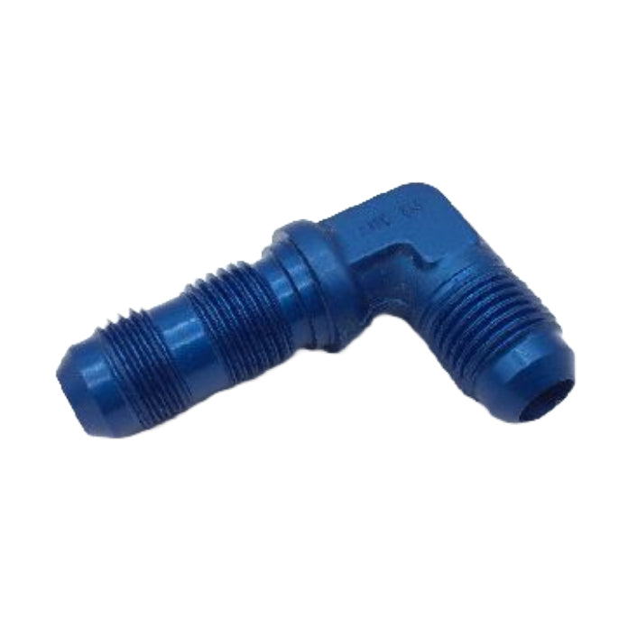 90-Deg Bulkhead Elbow, 3/8 Tube, 9/16-18 Thread – AN833-6D