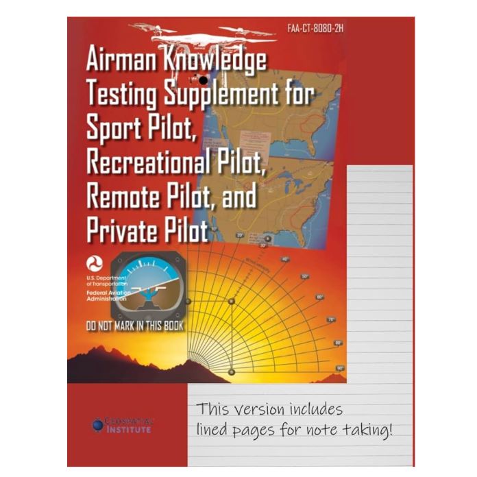 Airman Knowledge Testing Supplement, Private Pilot – ASA-CT-8080-2H