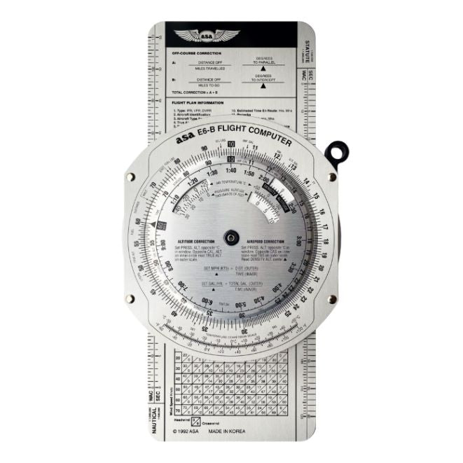 ASA E6-B Metal Flight Computer – ASA-E6-B