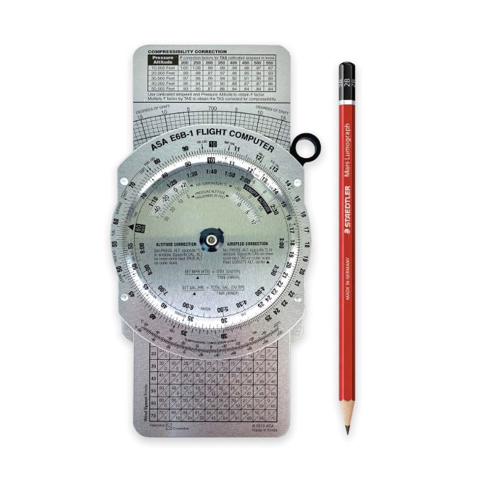Micro Flight Computer with Case – ASA-E6B-1