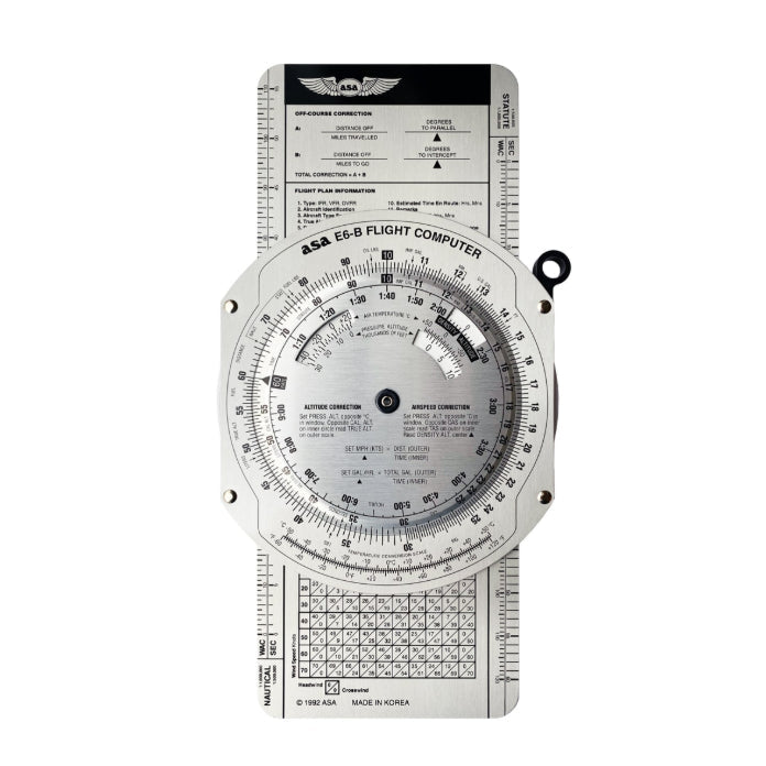 Metal E6B Flight Computer – ASA-E6B