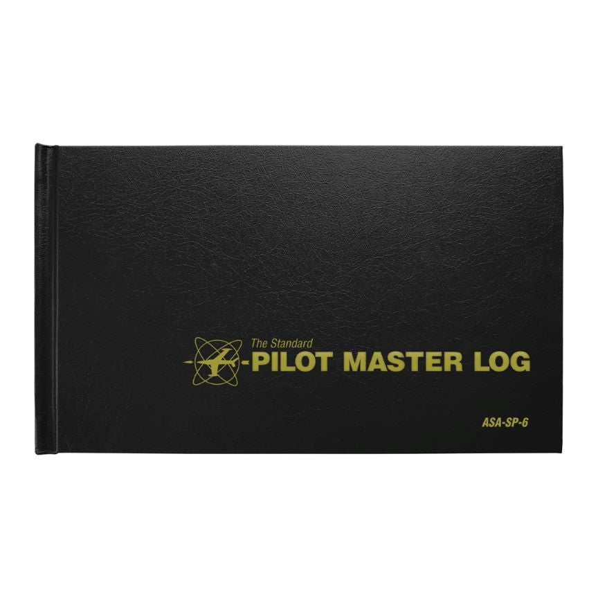 ASA Hardcover Pilot Master Log Book – ASA-SP-6