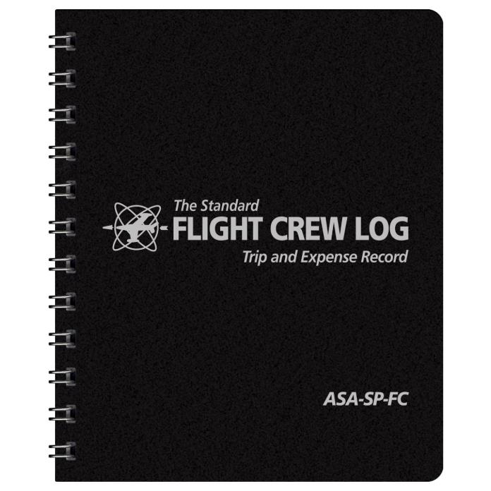 ASA Softcover Flight Crew Logbook – ASA-SP-FC