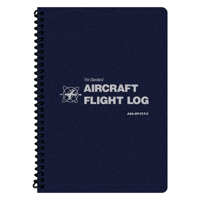 ASA Softcover Aircraft Flight Log – ASA-SP-FLT-2
