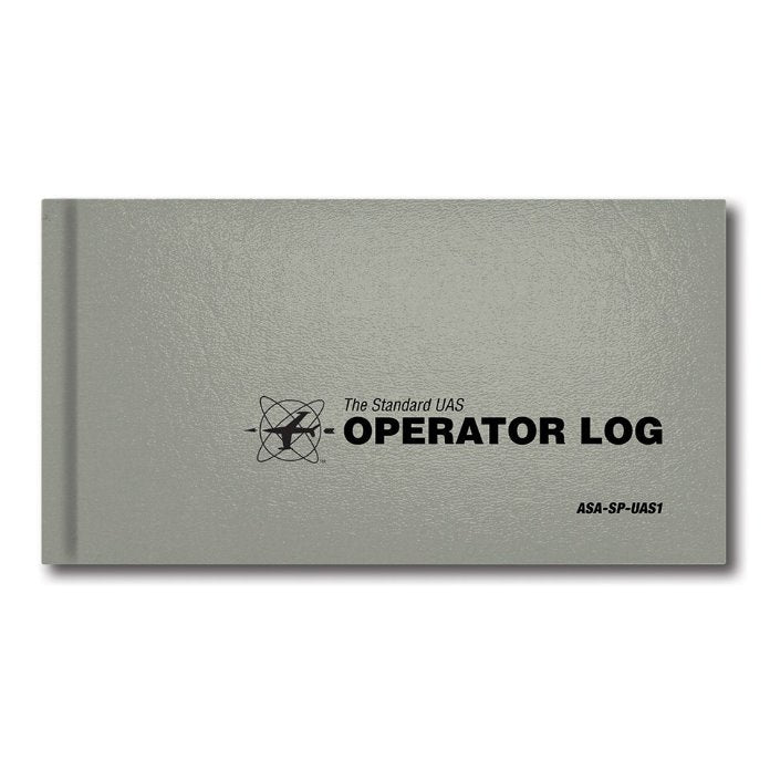 ASA Remote Pilot UAS Operator Log Book – ASA-SP-UAS1
