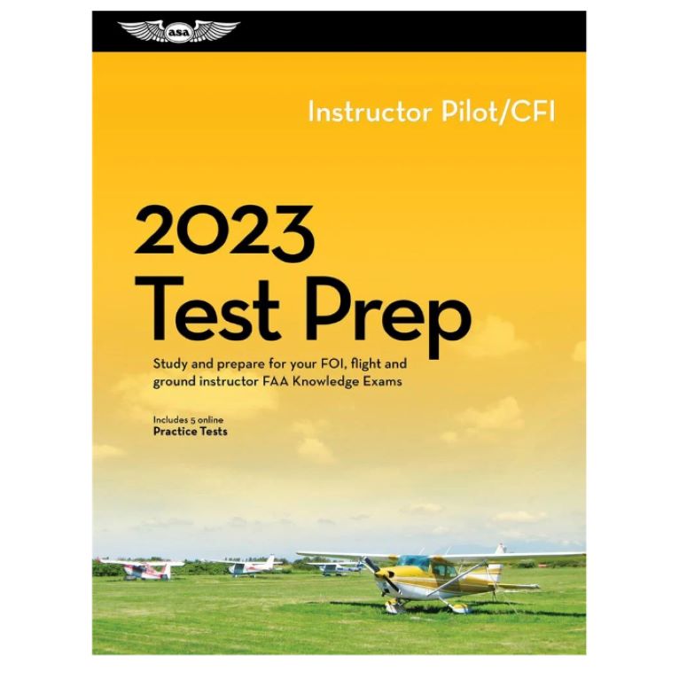 ASA Flt Instructor Test Prep 2023 – ASA-TP-CFI-23
