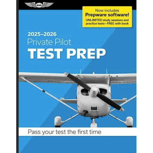 ASA 2025-26 Private Pilot Test Prep with Prepware – ASA-TPD-P-25