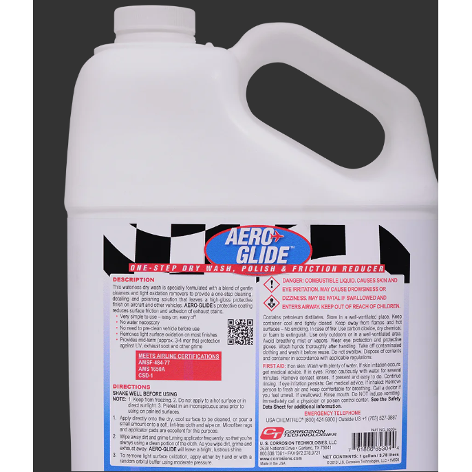 Aero-Glide Waterless Dry Wash and Polish – 65304