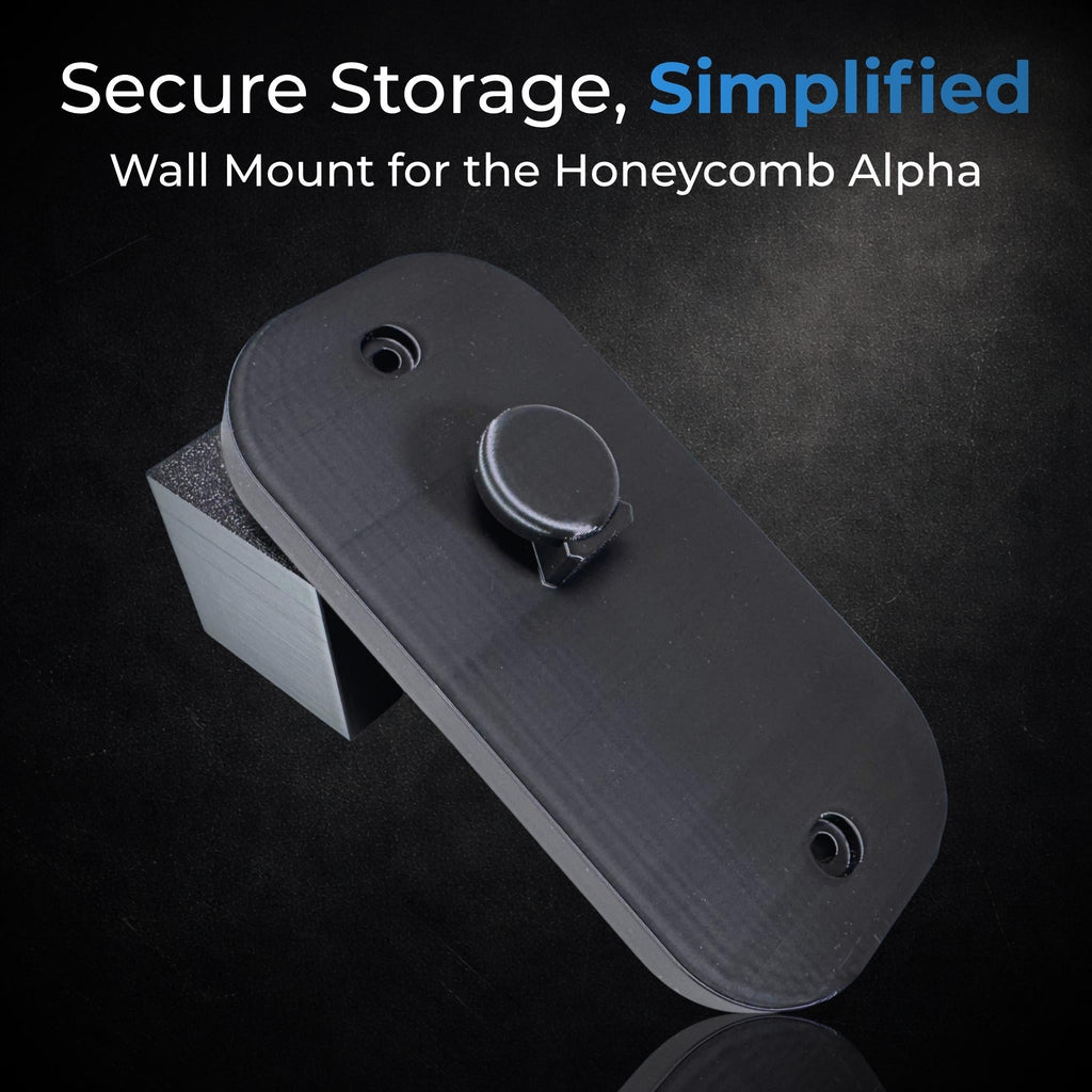 Honeycomb Alpha Wall Mount / Yoke Mount / Flight Simulator Accessory for Organized Cockpit Setup MSFS & X-Plane