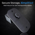 Honeycomb Alpha Wall Mount / Yoke Mount / Flight Simulator Accessory for Organized Cockpit Setup MSFS & X-Plane