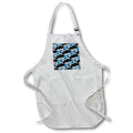 Apron - A light sky blue biplane pattern pilots who love old aircraft. Creative Studios – Aviation Airplanes