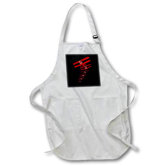 Apron - Modern aviation art of biplanes flying in formation for pilots. Creative Studios – Aviation Airplanes