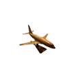Boeing 737 Mahogany Wood Desktop Airplane Model
