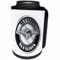 3dRose MacDonald Creative Studios – Aviation - Retro vintage aviation art from the Golden age of aircraft. - Can Cooler Bottle Wrap (cc_299265)