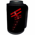 3dRose Modern aviation art of biplanes flying in formation for... - Can Cooler Bottle Wrap (cc_351847)