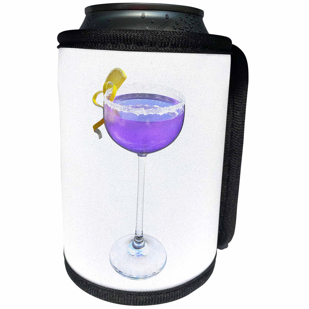 3dRose An Aviation cocktail alcoholic drink - Can Cooler Bottle Wrap (cc_357633)