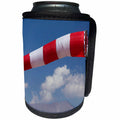 3dRose Danita Delimont - Aviation - Wind Sock, Aviation, Vitacura Airport, Santiago, Chile - SA05 DWA0057 - David Wall - Can Cooler Bottle Wrap (cc_85852)