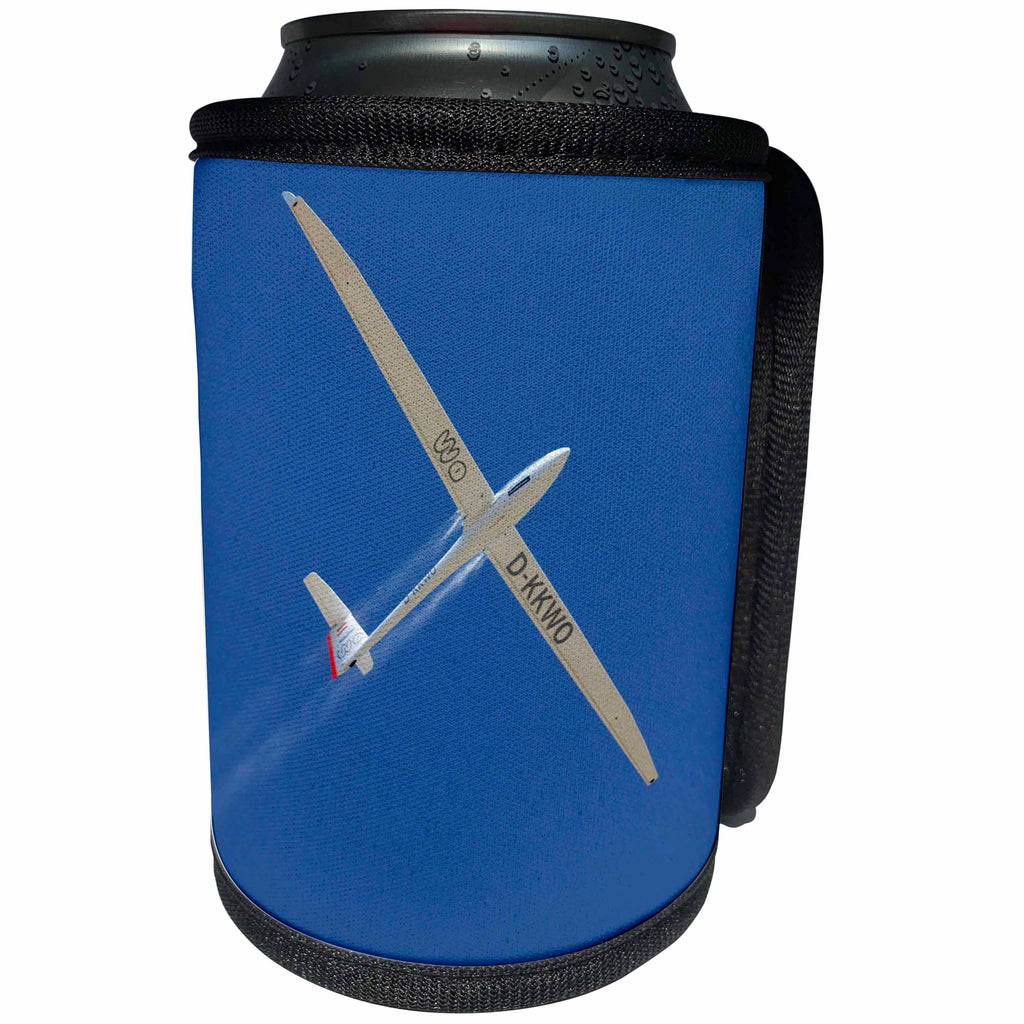 3dRose Danita Delimont - Aviation - Glider airplane, Water Ballast, Santiago, Chile - SA05 DWA0066 - David Wall - Can Cooler Bottle Wrap (cc_85854)