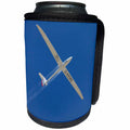 3dRose Danita Delimont - Aviation - Glider airplane, Water Ballast, Santiago, Chile - SA05 DWA0066 - David Wall - Can Cooler Bottle Wrap (cc_85854)