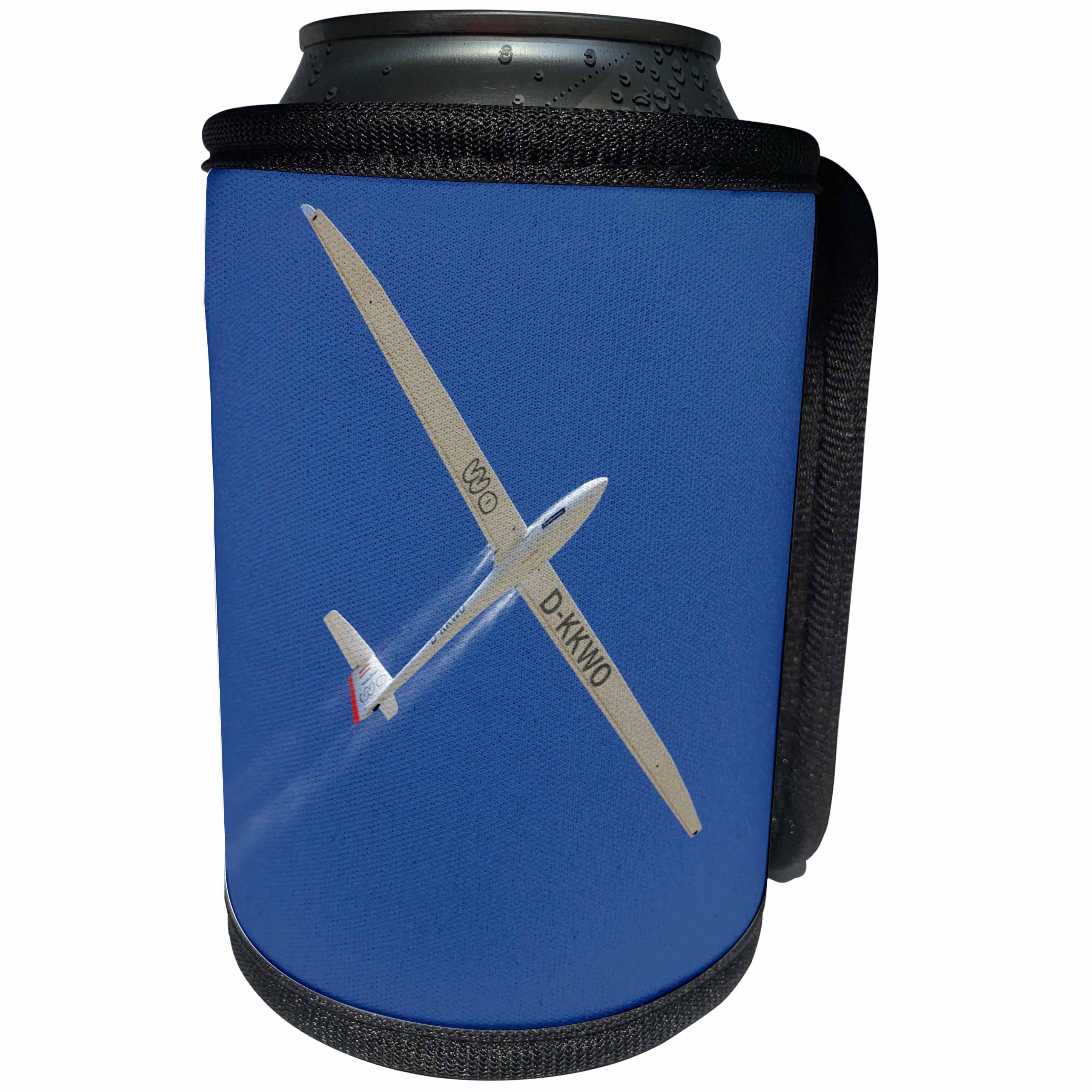 3dRose Danita Delimont - Aviation - Glider airplane, Water Ballast, Santiago, Chile - SA05 DWA0066 - David Wall - Can Cooler Bottle Wrap (cc_85854)