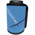 3dRose Danita Delimont - Aviation - Glider airplane, Water Ballast, Santiago, Chile - SA05 DWA0067 - David Wall - Can Cooler Bottle Wrap (cc_85855)