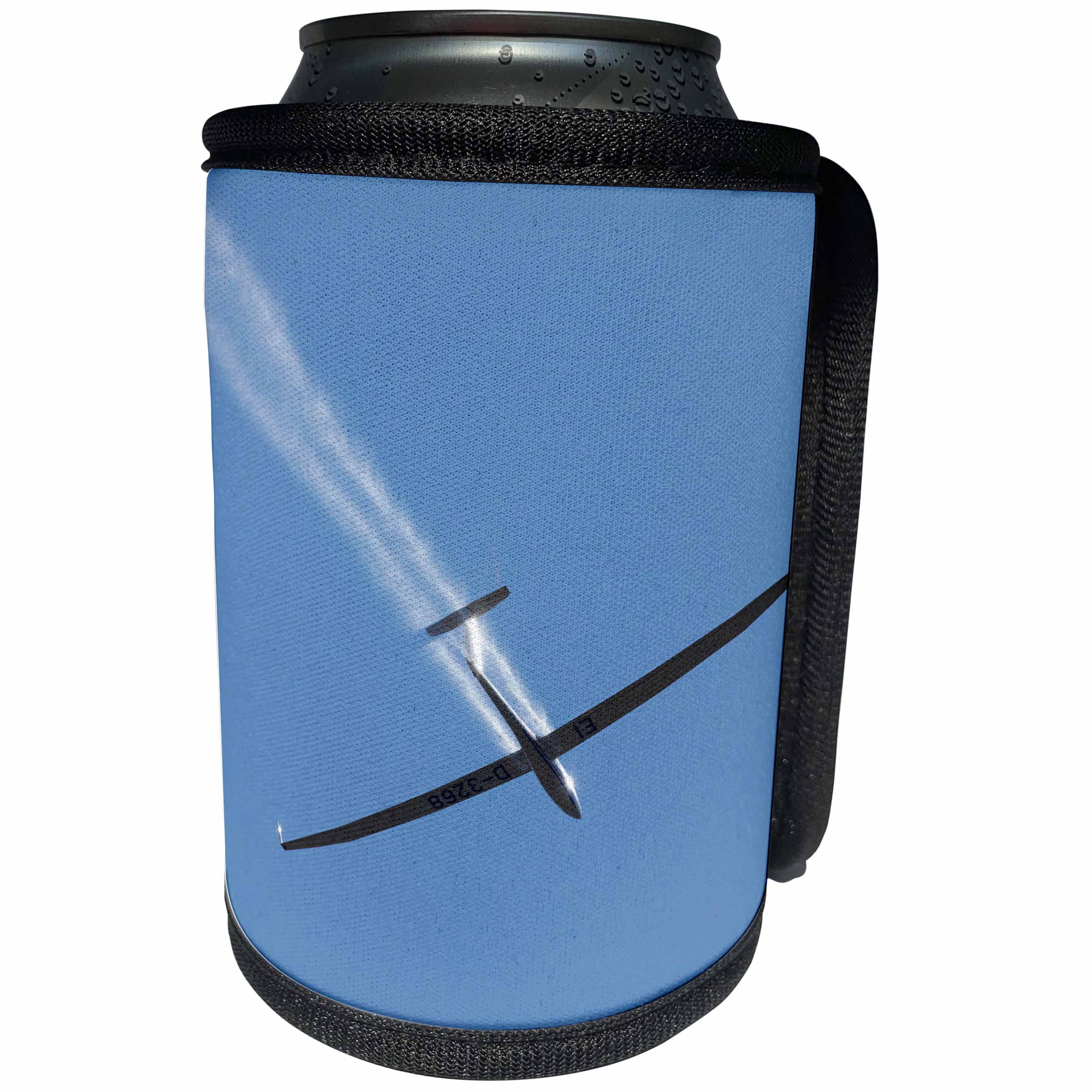 3dRose Danita Delimont - Aviation - Glider airplane, Water Ballast, Santiago, Chile - SA05 DWA0067 - David Wall - Can Cooler Bottle Wrap (cc_85855)