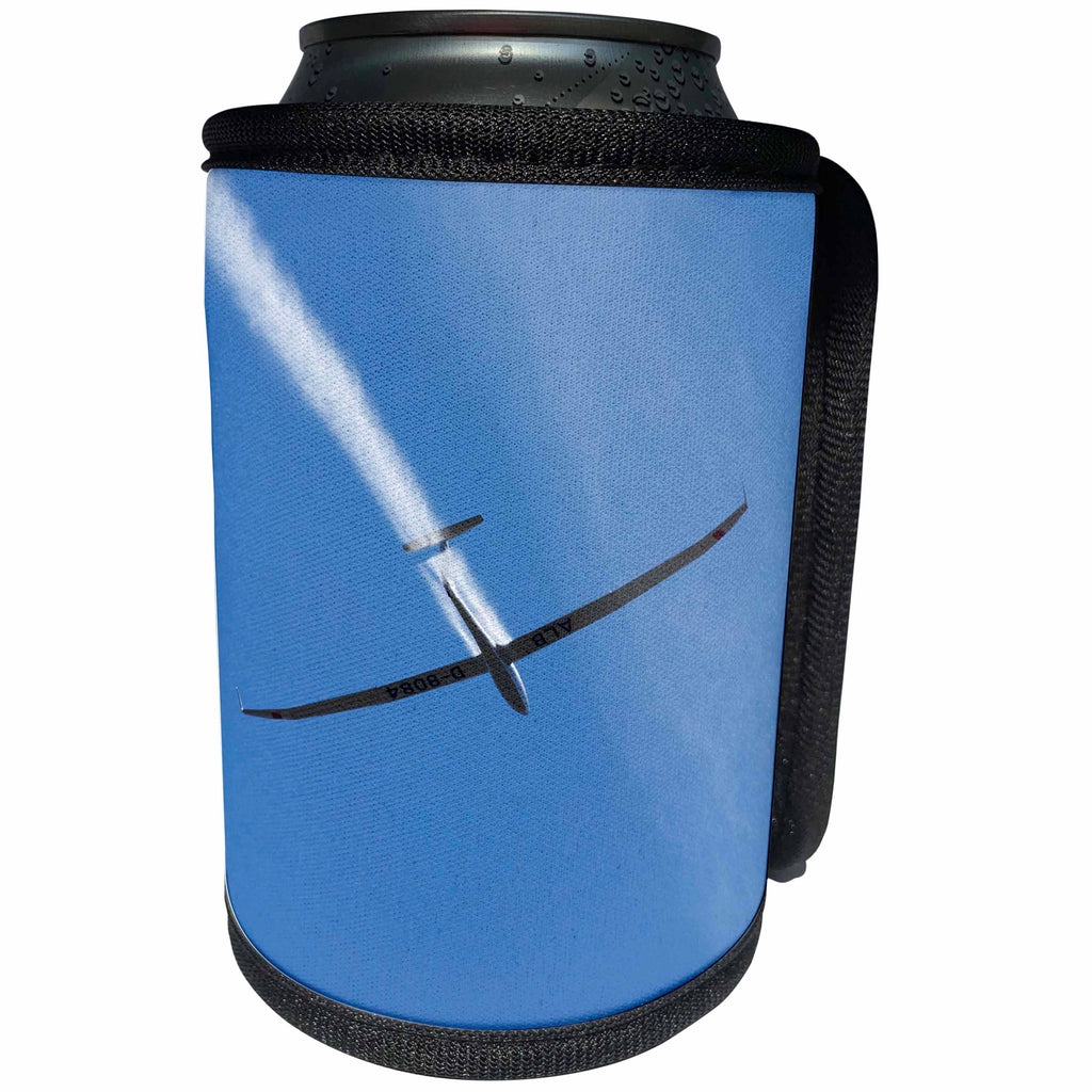 3dRose Danita Delimont - Aviation - Glider airplane, Water Ballast, Santiago, Chile - SA05 DWA0069 - David Wall - Can Cooler Bottle Wrap (cc_85857)
