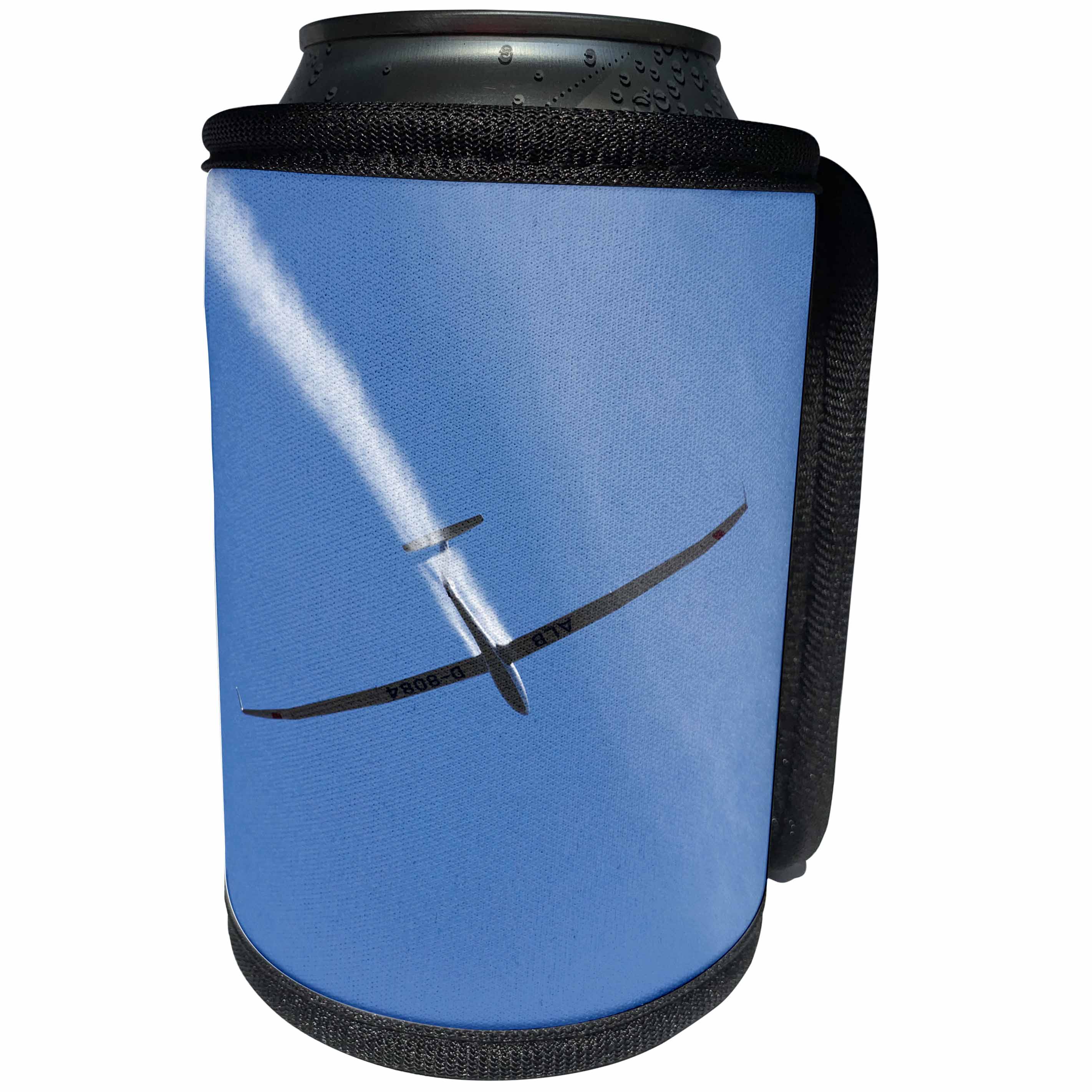 3dRose Danita Delimont - Aviation - Glider airplane, Water Ballast, Santiago, Chile - SA05 DWA0069 - David Wall - Can Cooler Bottle Wrap (cc_85857)